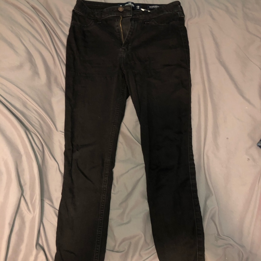 Black High Waisted Skinny Jeans